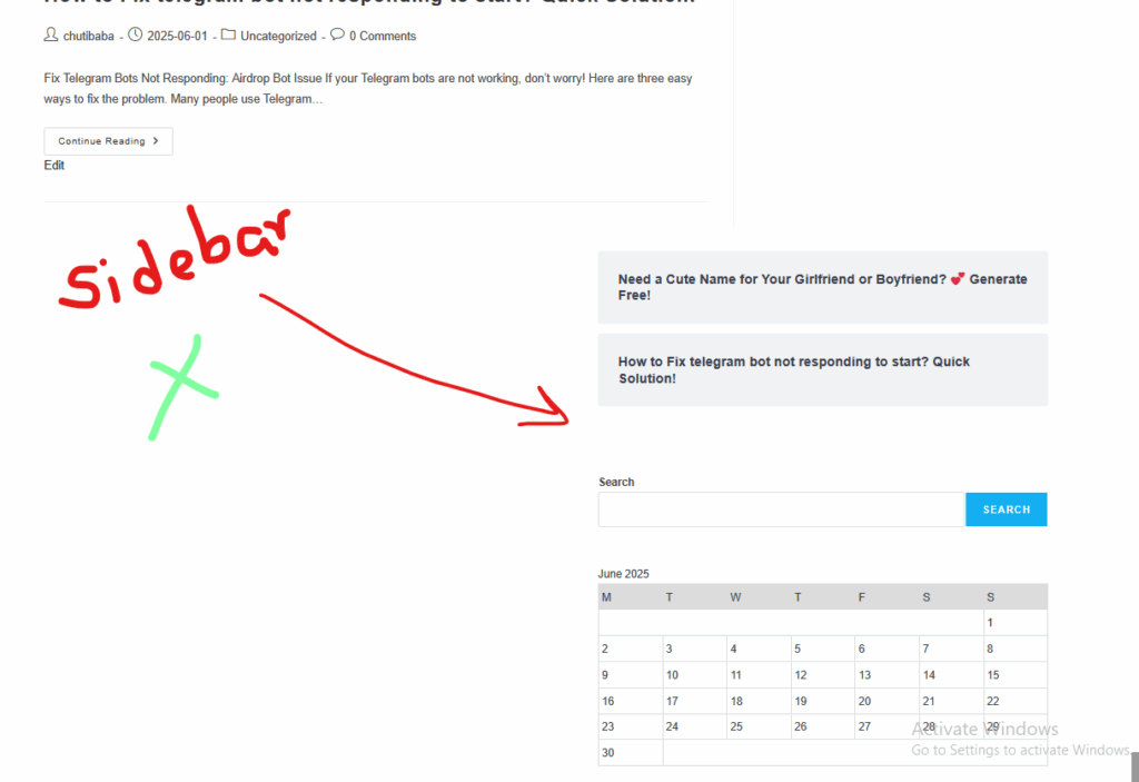 how to change sidebar position in wordpress