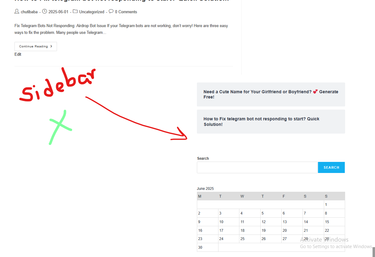 Read more about the article How to change sidebar position in wordpress? problem fixed